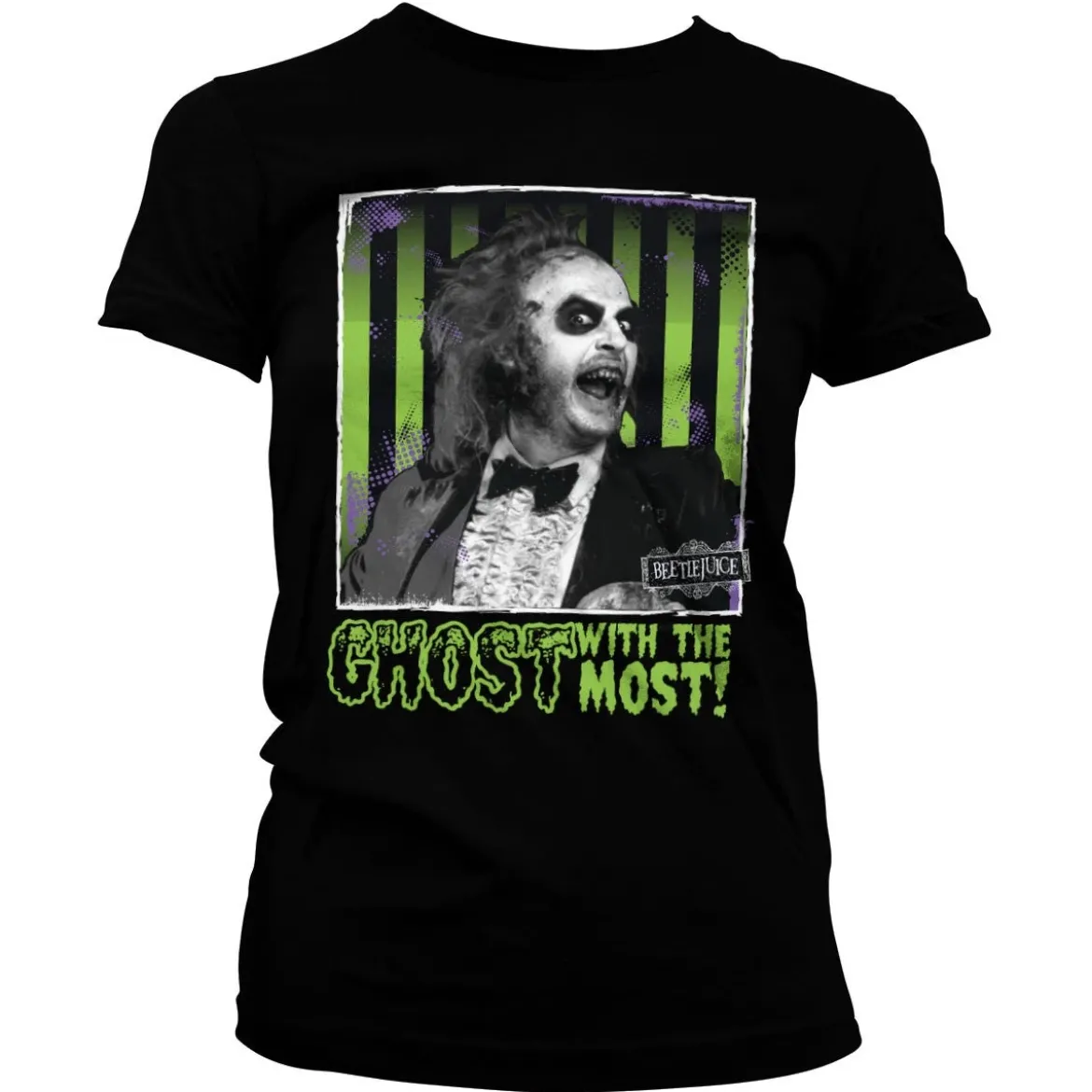 Beetlejuice Ghost With The Most - Naisten T-paita