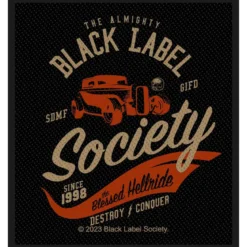 Black Label Society: The Blessed Hellride - Kangasmerkki