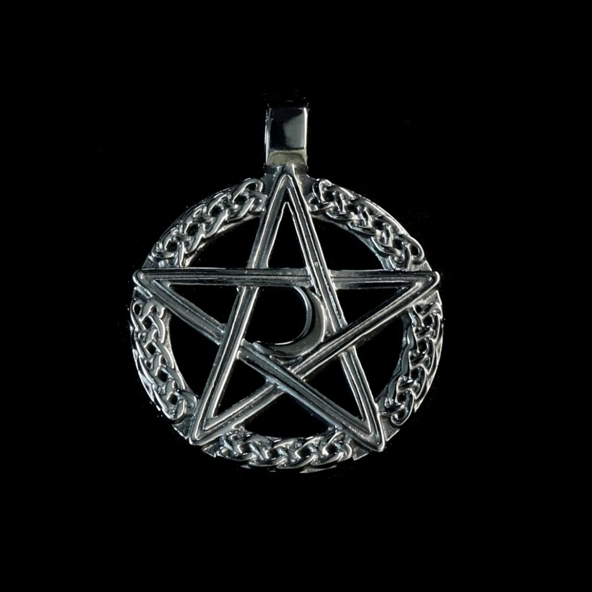 Black Moon Pentagram -Riipus
