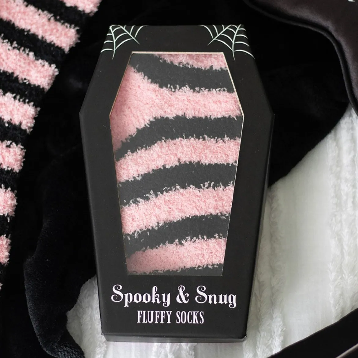 Black/pink Pörrösukat arkku lahjapakkauksessa