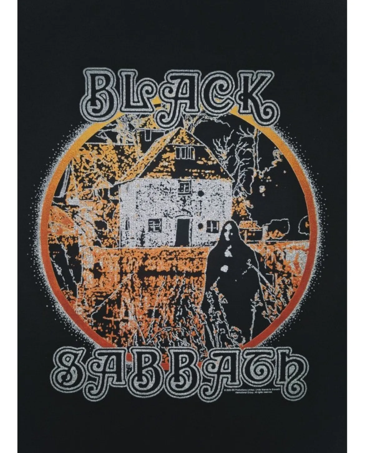 Black Sabbath: Black Sabbath Debut Cracked - T-paita