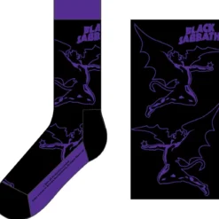 Black Sabbath: Logo & Demon - Nilkkasukat