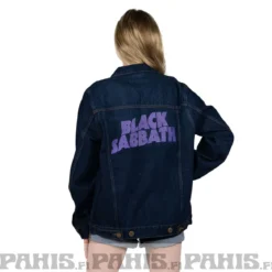 Black Sabbath Wavy Logo - Unisex Farkkutakki