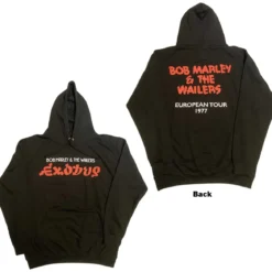 Bob Marley Exodus Mic Photo Wailers European Tour 77 - Huppari