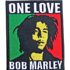 Bob Marley One Love - Kangasmerkki