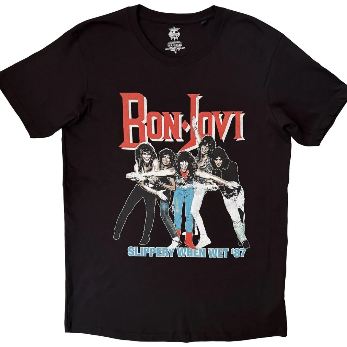 Bon Jovi: Slippery When Wet '87 - T-Paita