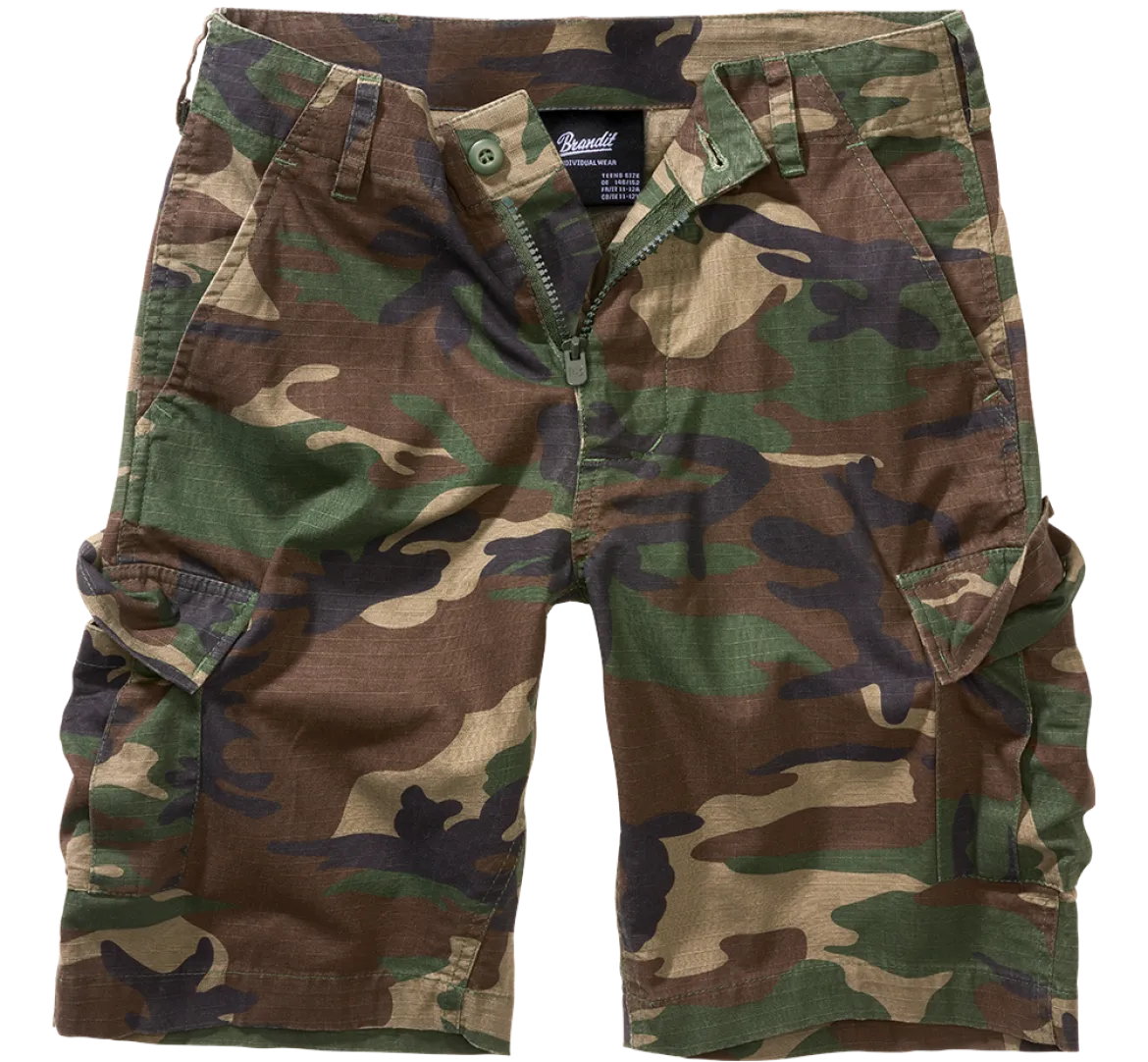 Brandit BDU Ripstop - Lasten shortsit, woodland