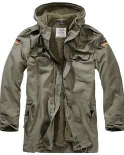 Brandit BW Parka Flag - Parkatakki, oliivi
