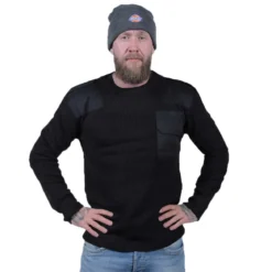 Brandit BW Pullover - Neulepaita, black