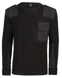 Brandit BW Pullover - Neulepaita, black