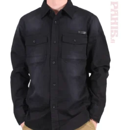 Brandit Hardee Denim - kauluspaita, musta