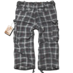 Brandit Industry 3/4 Vintage - Darkgrey Shortsit
