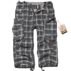 Brandit Industry 3/4 Vintage - Darkgrey Shortsit