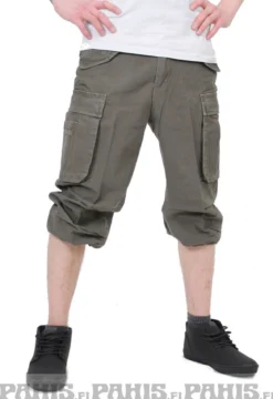 Brandit Industry 3/4 Vintage - Shortsit Olive