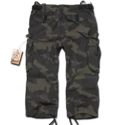 Brandit Industry 3/4 Vintage - Shortsit Darkcamo