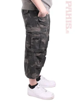 Brandit Industry 3/4 Vintage - Shortsit Darkcamo