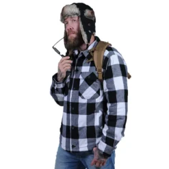 Brandit Lumberjacket - välikausitakki, valkoinen
