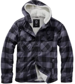 Brandit Lumberjacket - Välikausitakki, black-grey