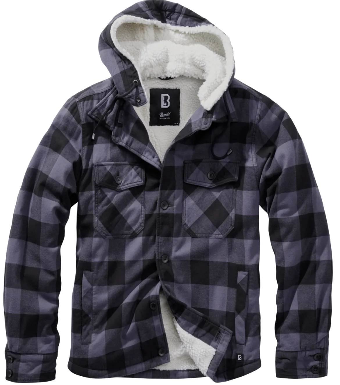 Brandit Lumberjacket - Välikausitakki, black-grey