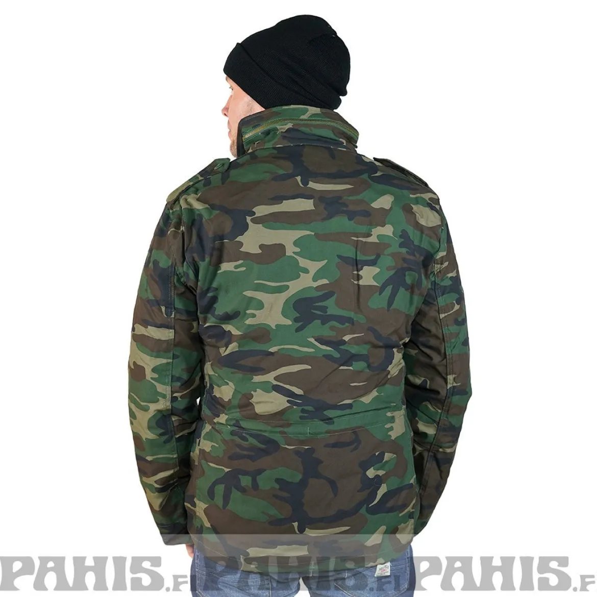Brandit M65 Army - Talvitakki irroitettavalla vuorella, woodland