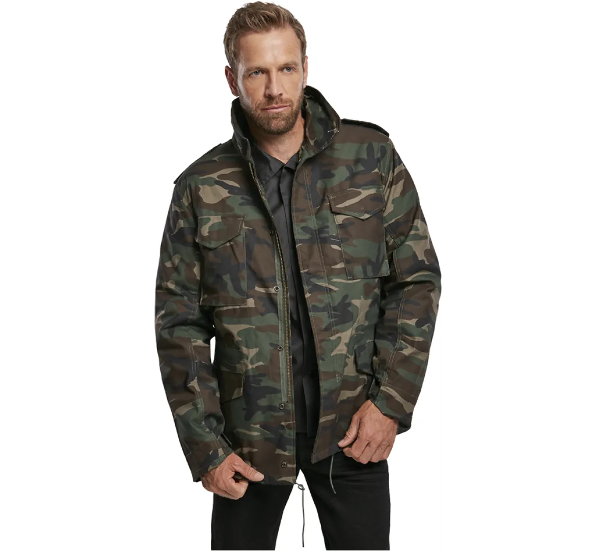 Brandit M65 Army - Talvitakki irroitettavalla vuorella, woodland