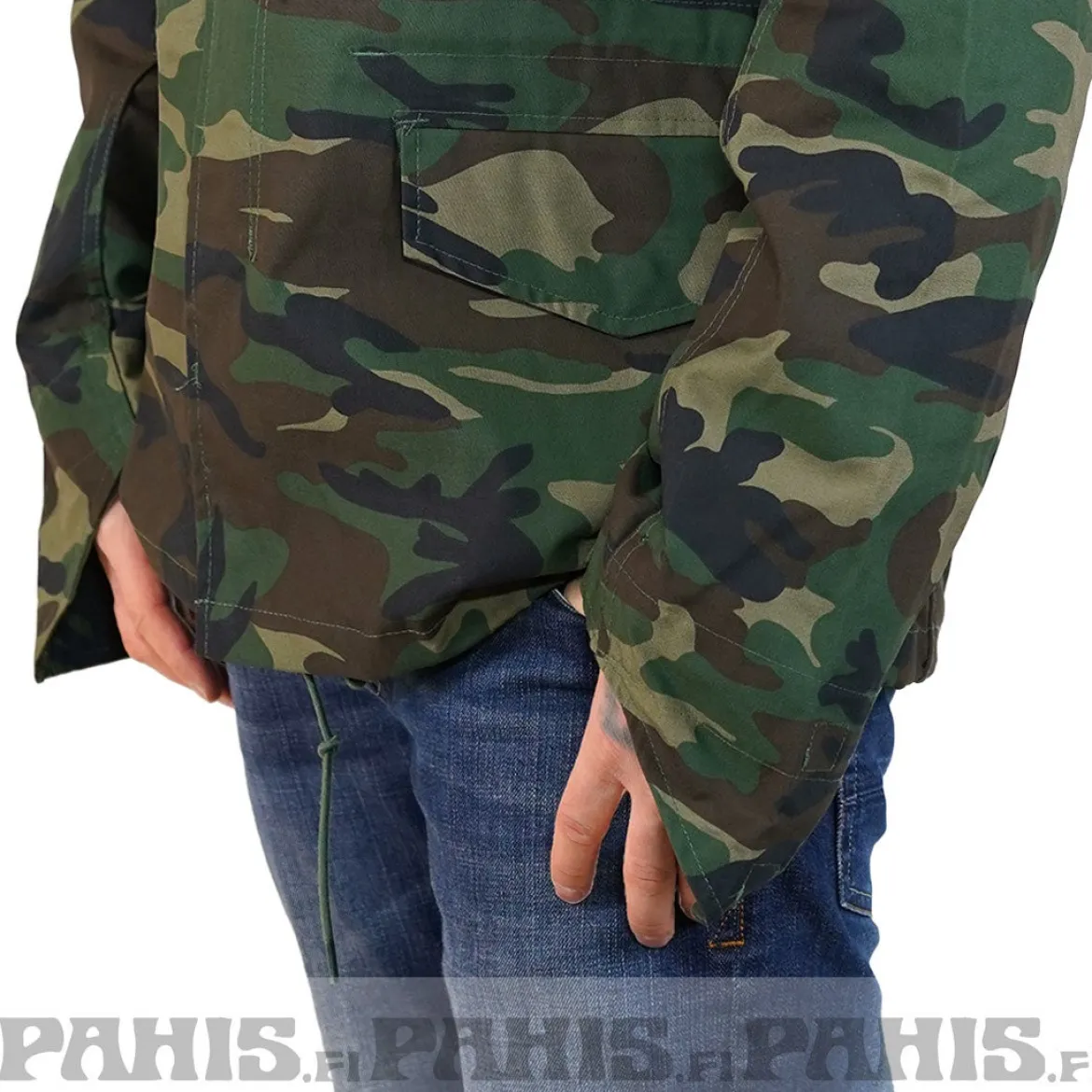 Brandit M65 Army - Talvitakki irroitettavalla vuorella, woodland
