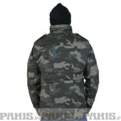 Brandit M65 Army - Talvitakki irroitettavalla vuorella, darkcamo