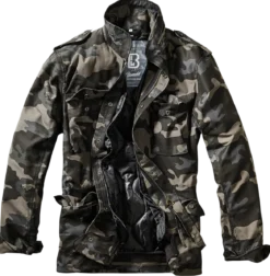 Brandit M65 Army - Talvitakki irroitettavalla vuorella, darkcamo