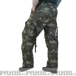 Brandit M65 Vintage reisitaskuhousut - Darkcamo