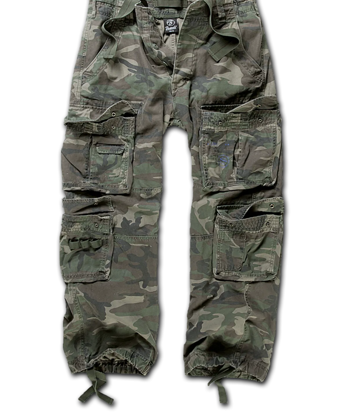 Brandit Pure Vintage reisitaskuhousut - Woodland