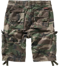 Brandit Pure Vintage - Shortsit, woodland