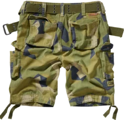 Brandit Savage Vintage - Shortsit, Swedish Camo