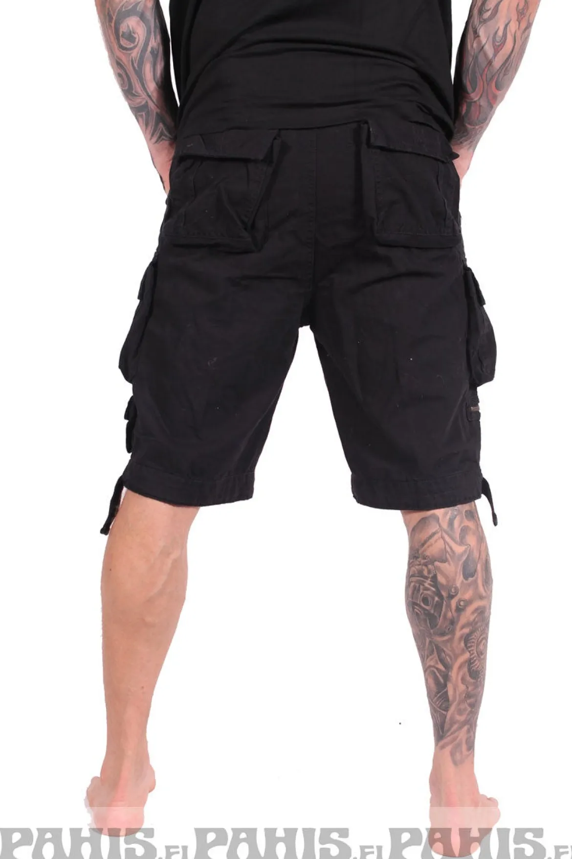 Brandit Savage Vintage - Shortsit, musta