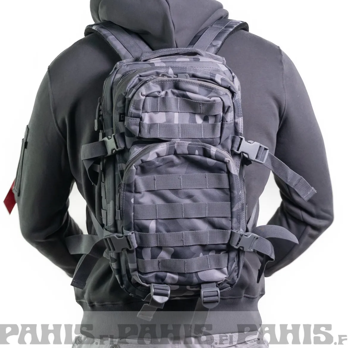 Brandit US Cooper Medium - reppu, grey camo