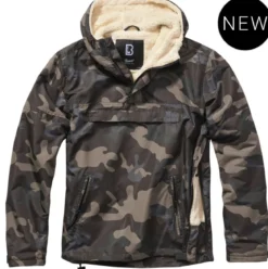 Brandit Vindbreaker Sherpa - välikausitakki, darkcamo