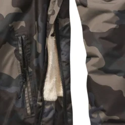 Brandit Vindbreaker Sherpa - välikausitakki, darkcamo