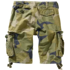 Brandit Vintage - Shortsit, swedish camo