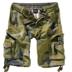 Brandit Vintage - Shortsit, swedish camo