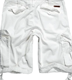 Brandit Vintage - Shortsit, valkoiset