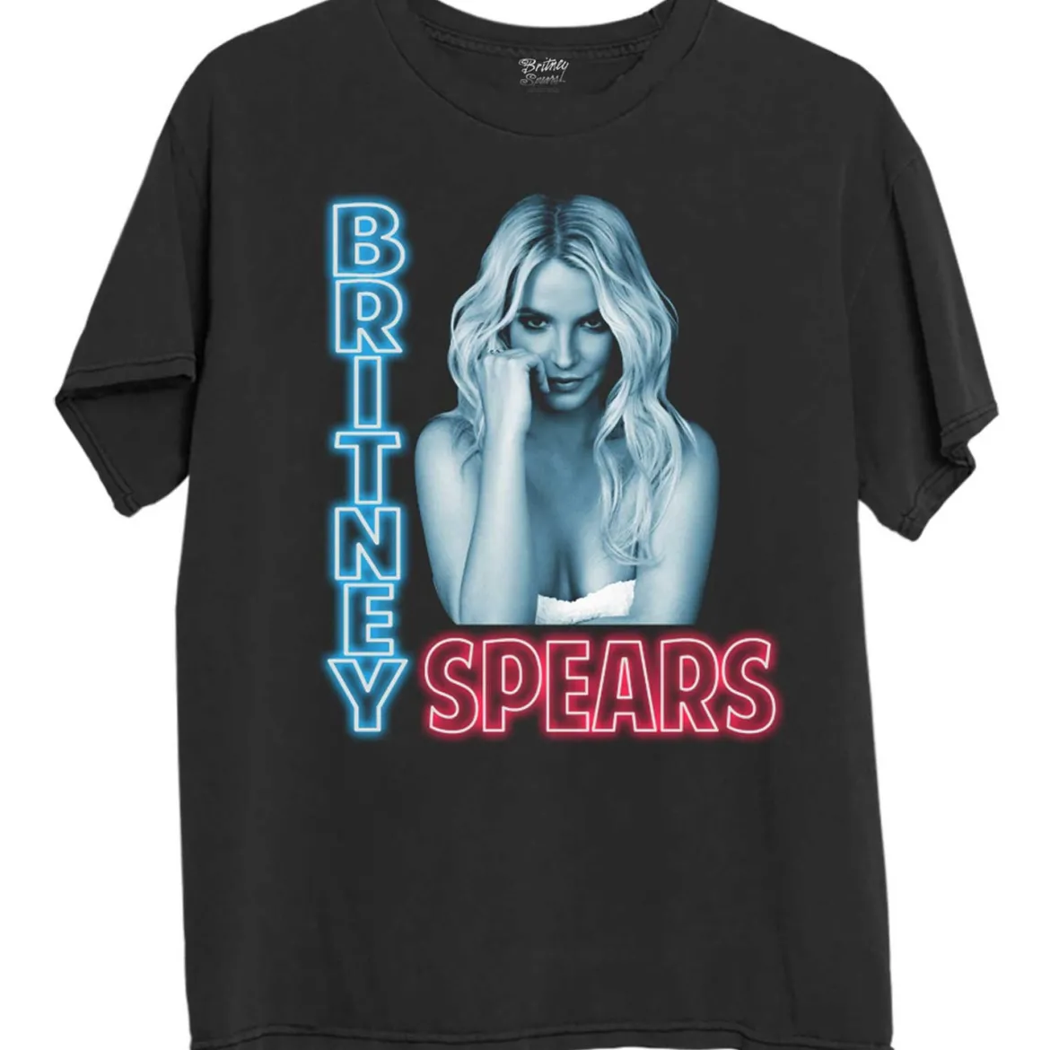Britney Spears Neon Light - T-paita