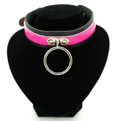 Bullet 69black with pink stripe - Choker