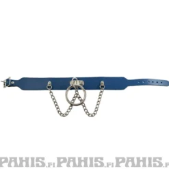 Bullet 69- Choker, Ring and chain Blue