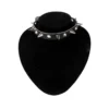 Bullet 69- Choker, Small cones Black