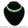 Bullet 69- Choker, Small Cones Fluorescent Green