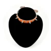 Bullet 69- Choker, Small Cones Fluorescent Orange