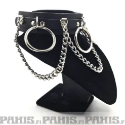 Bullet 69Hanging Chains and Medium Rings - Choker