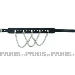 Bullet 69Hanging Chains and Rivet Spike - Choker