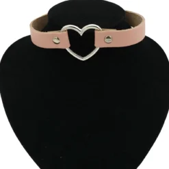 Bullet 69heart fitting - Choker, baby pink