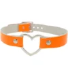 Bullet 69heart fitting - Choker, orange