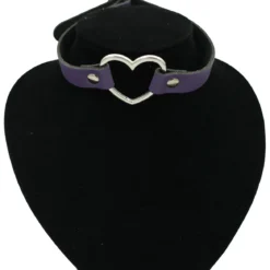 Bullet 69heart fitting - Choker, purple